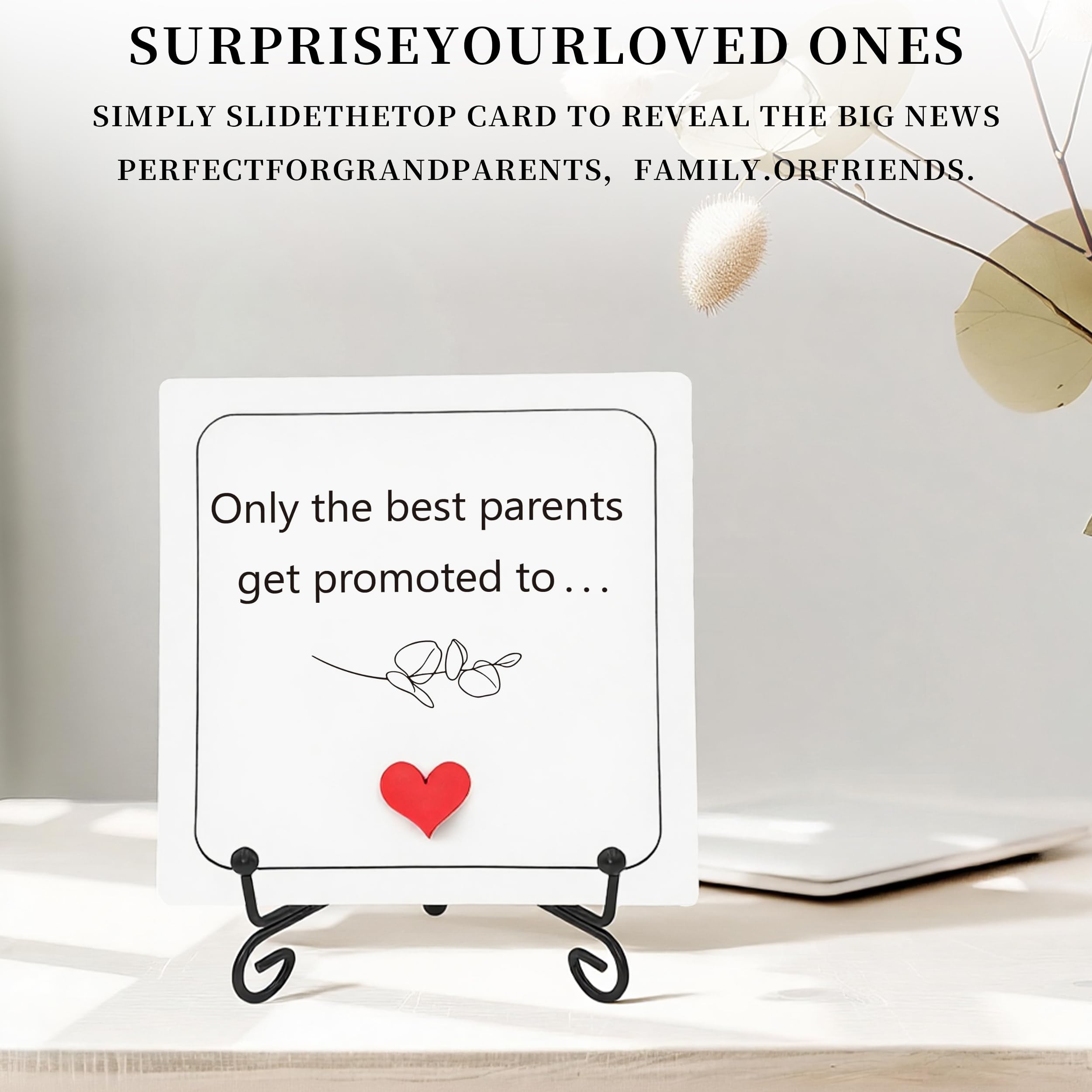 BGFMVS versatile frame doubles as birth announcement and keepsake.