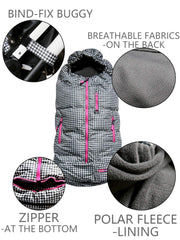 BGX Wipcream soft cotton plush interior closeup for cozy rides
