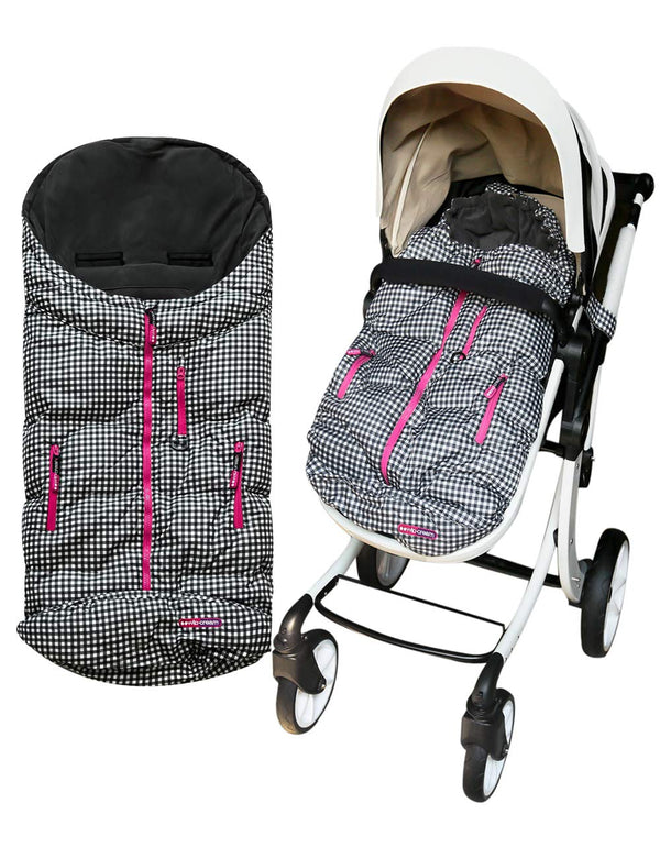 BGX Wipcream waterproof baby stroller sleeping bag front view keeps baby warm outdoors