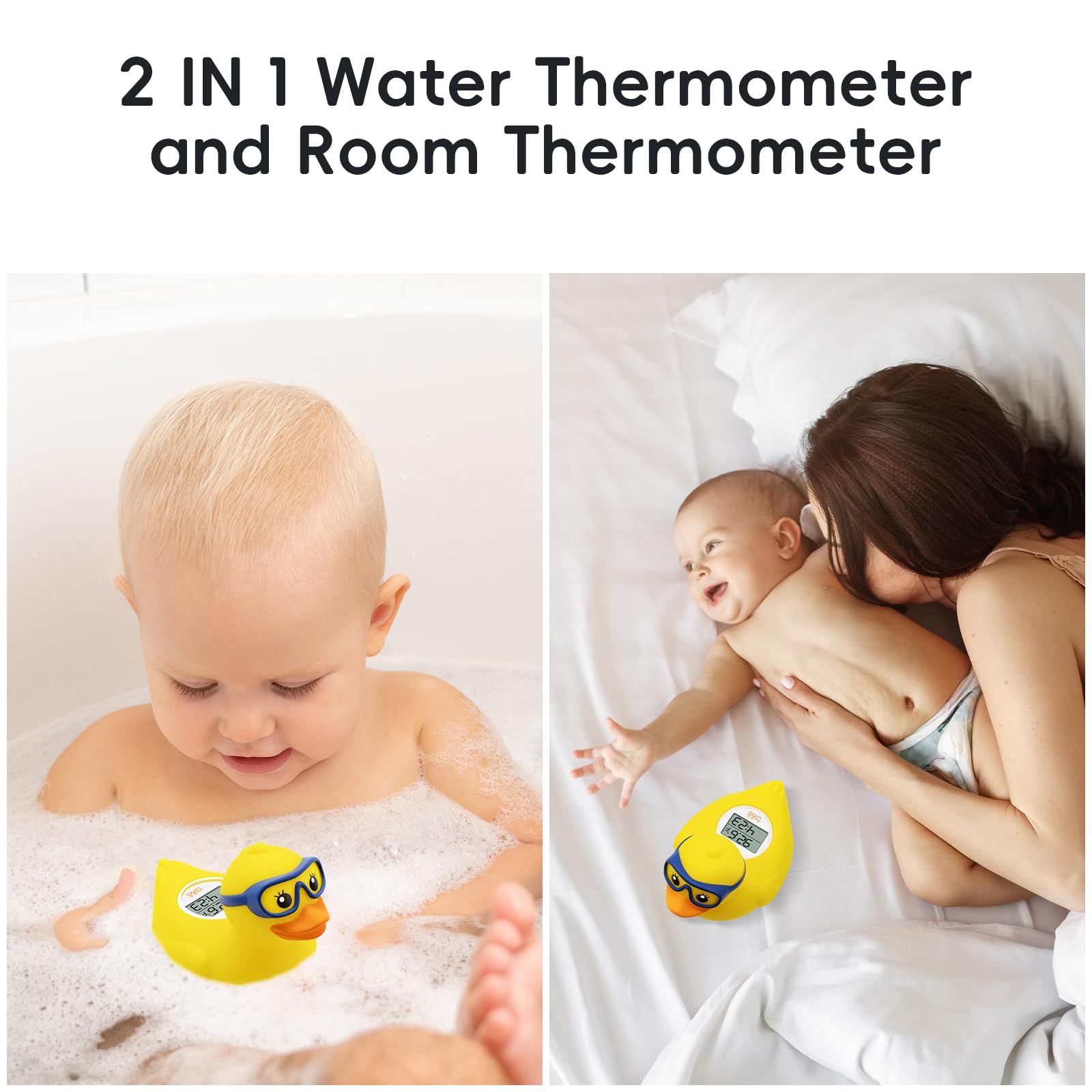 B&H thermometer uses BPA-free materials for baby-safe use.