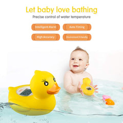 B&H bath toy displays temperature for bath time checks.