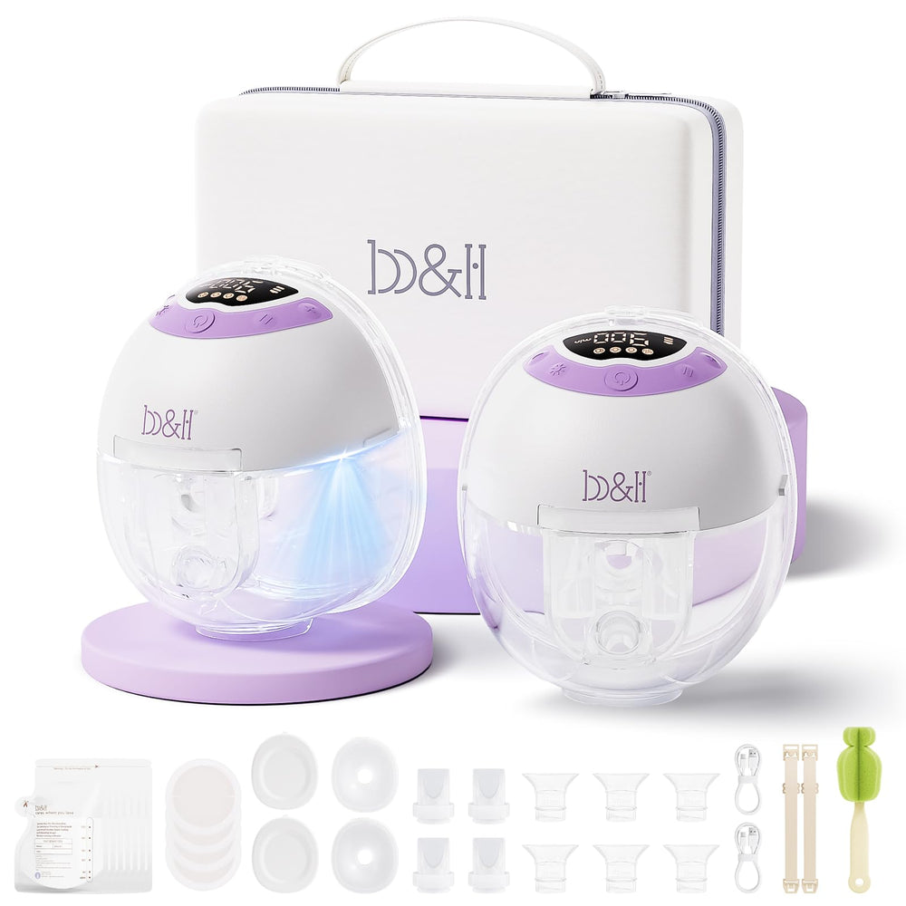 B&H bh breast pump with night light for discreet nighttime pumping