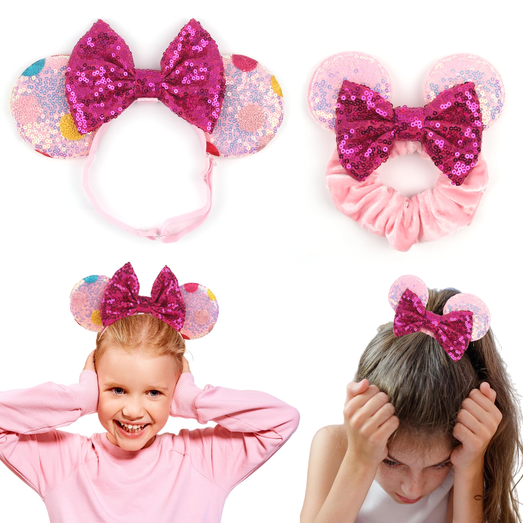 bianbaistar soft padding on headband supports upright, all-day wear for children and adults.