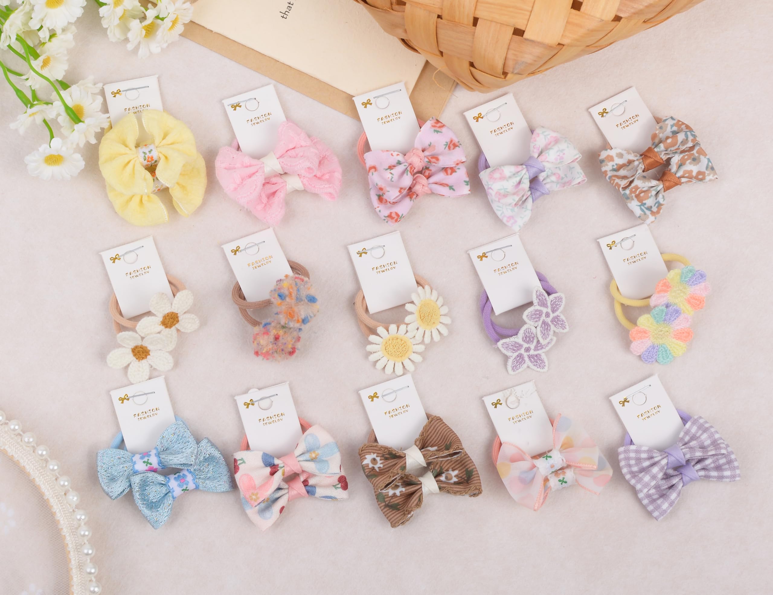 BIANHUAN 1.2 inch hair ties provide secure, non-slip styling.