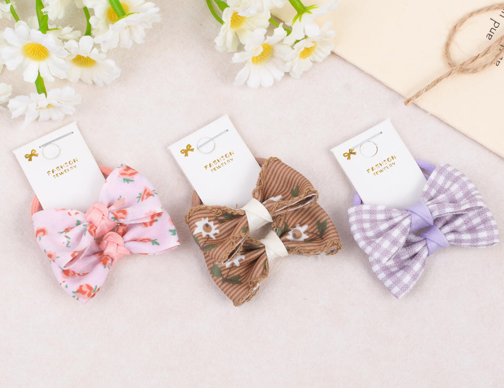 BIANHUAN pastel color hair ties offer gentle hold for fine hair.