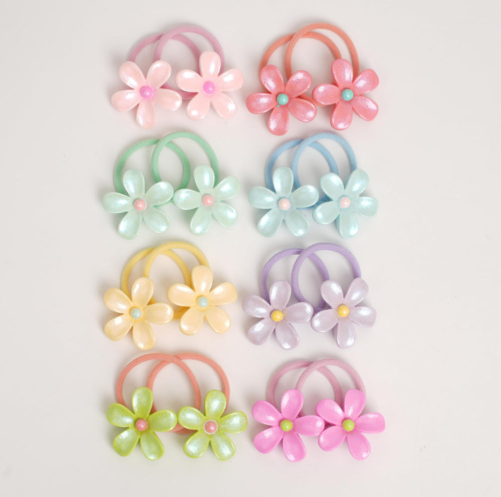 BIANHUAN flower accessories add cute detail while keeping hair in place.