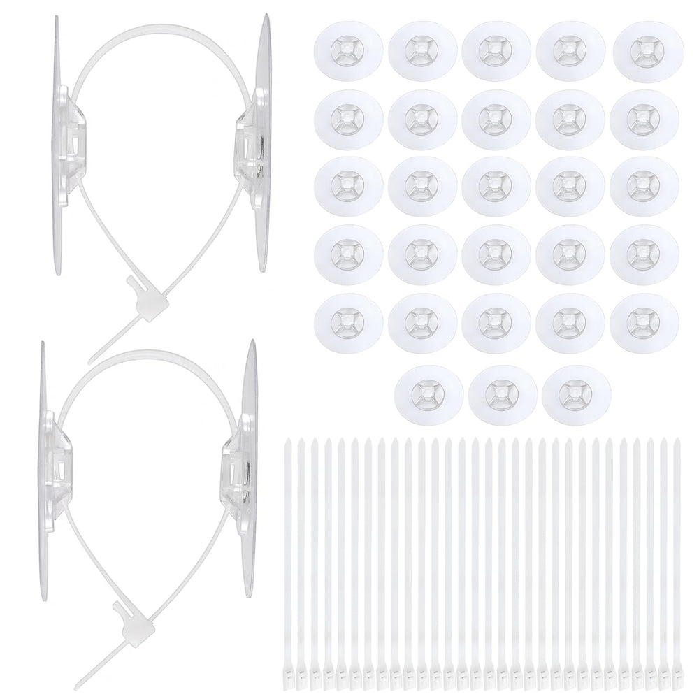 Bibabala adhesive anchors attached to a wall to hold furniture.