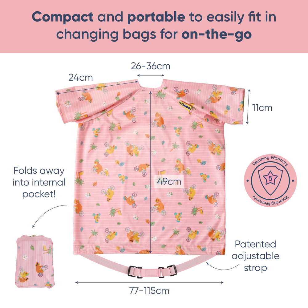 BIBaDO travel-friendly bib set suitable for on-the-go feeding.