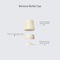 BIBS Boheme bottle kit funnel simplifies filling without spills.