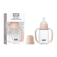 BIBS Sippy Bottle 150ml blush cap for convenient on-the-go feeding