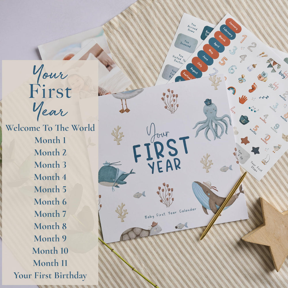 Bibi & Beau unisex design suitable for boys or girls, a shared memory book.