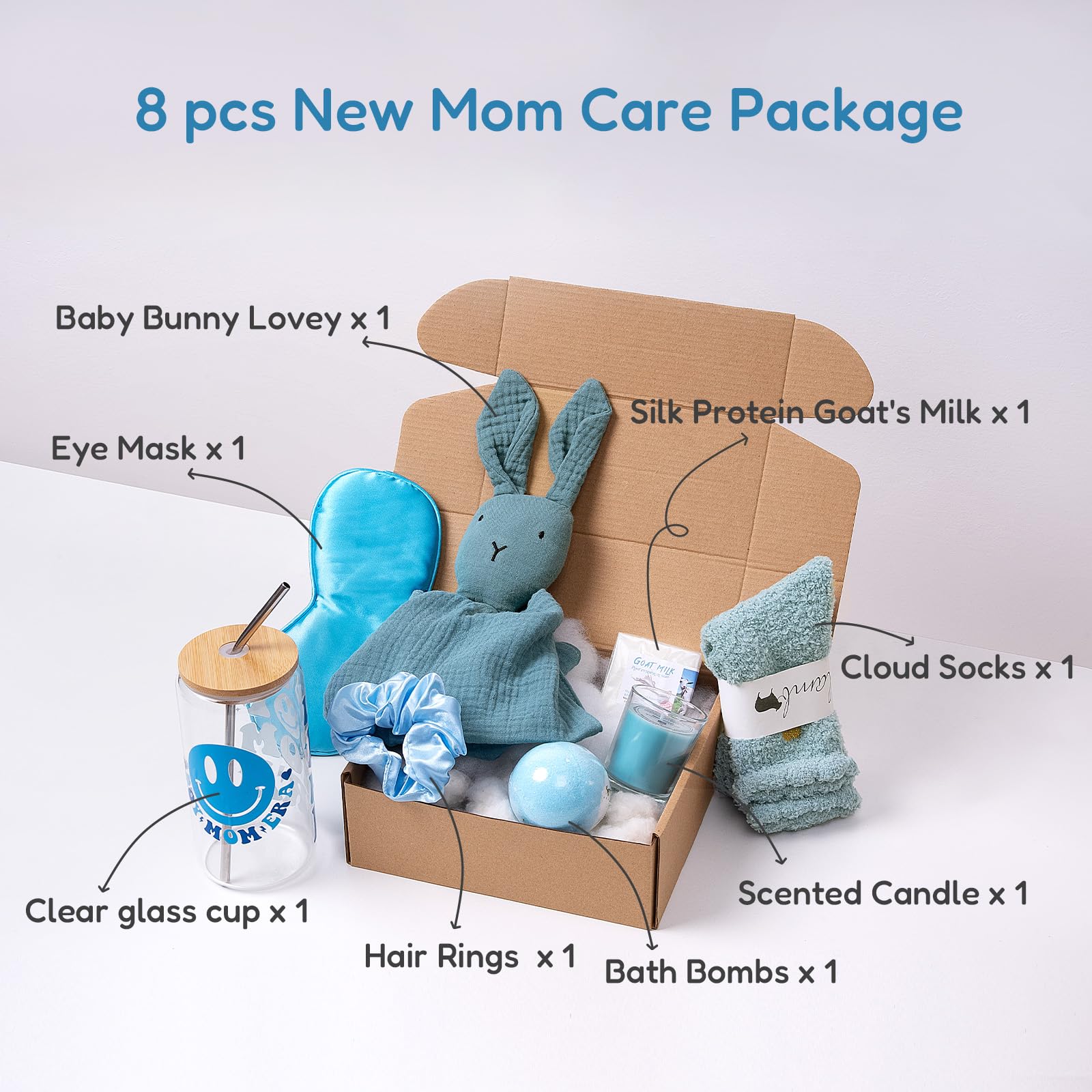 BIBIBLISSBABY goat milk soap and bath bombs offering soothing self-care for mom.