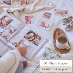 Bibi & Beau photo pages fit 4x6 and 5x7 photos for cherished moments.