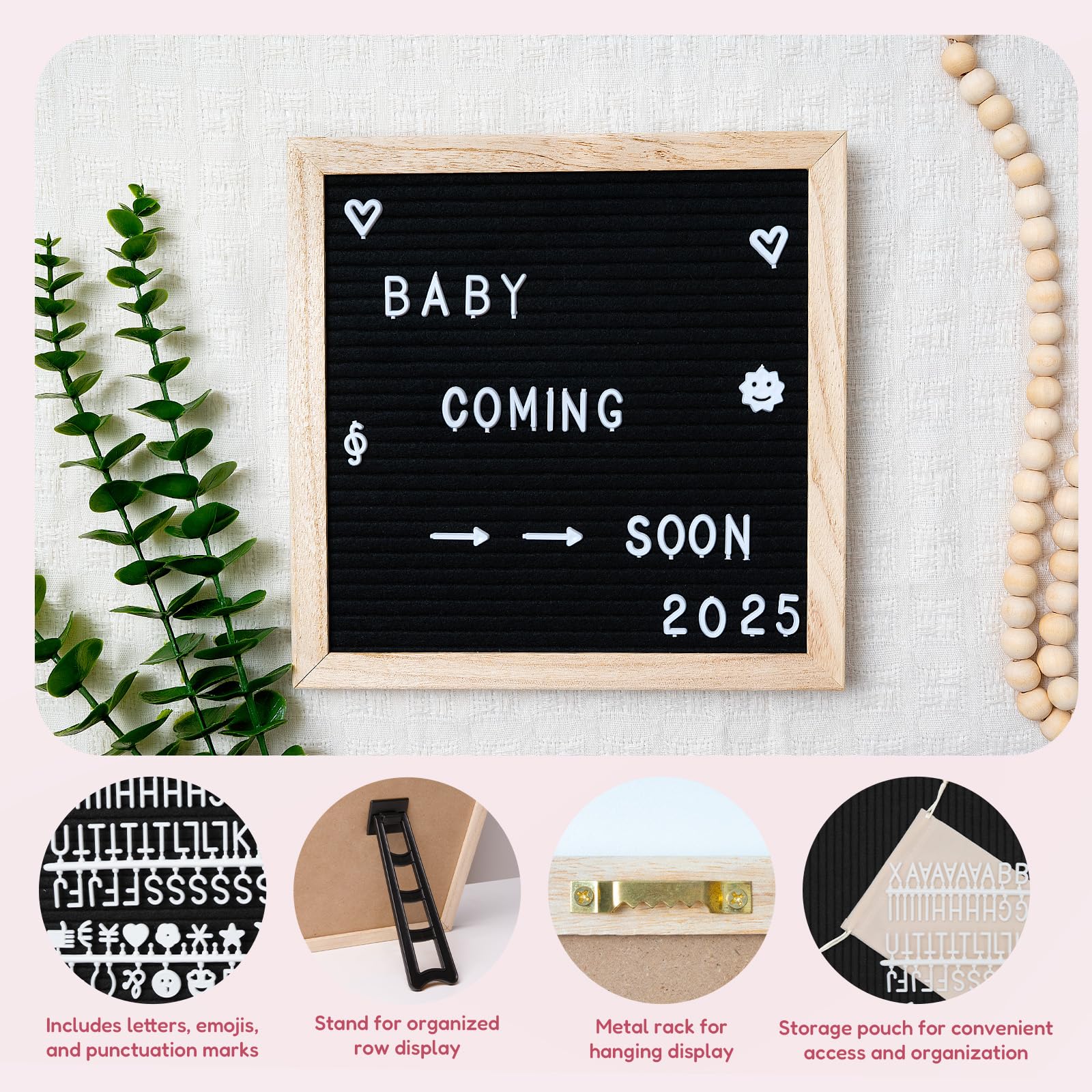 BIBIBLISSBABY pregnancy test holder keeping memories organized for keepsake photos