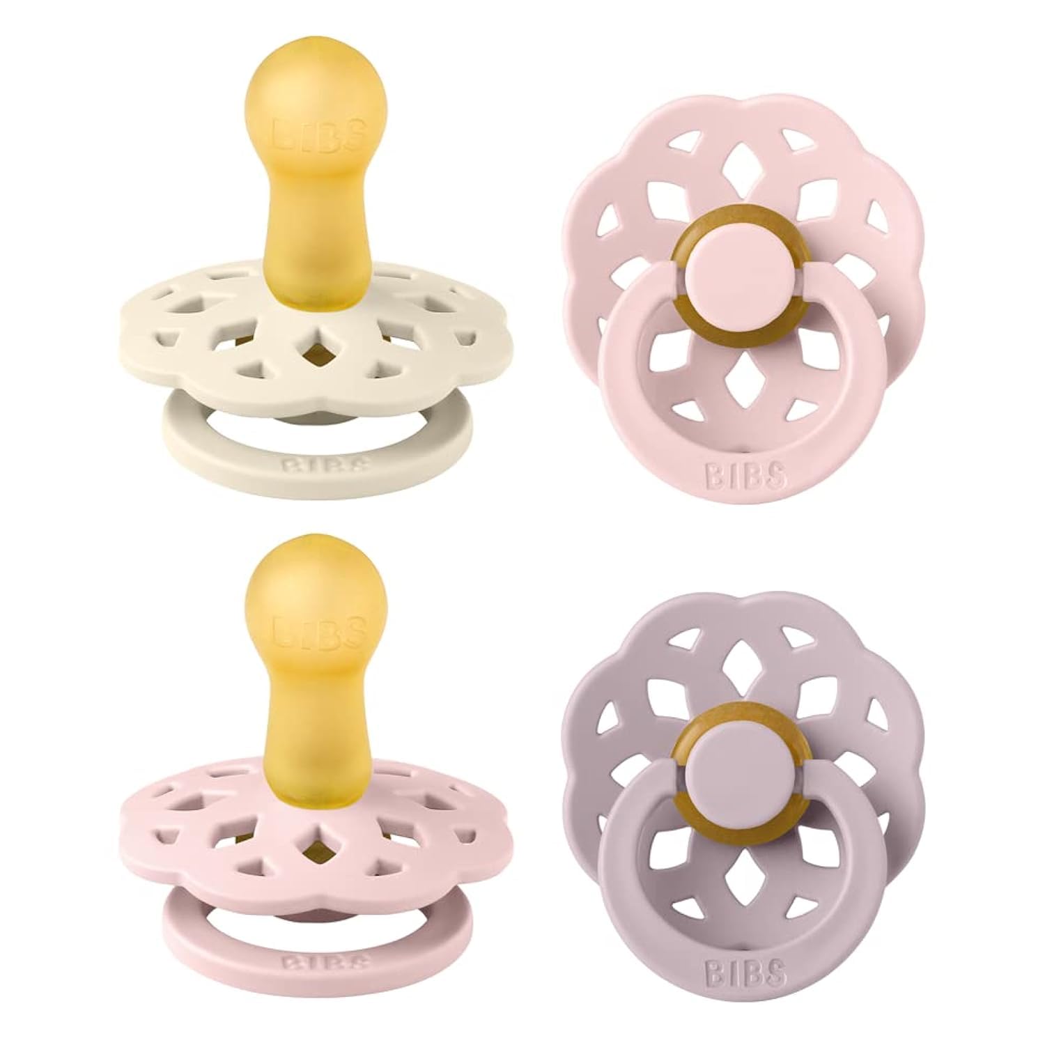 BIBS Boheme soother pack with blossom mix offers gentle, natural soothing for sleepy babies