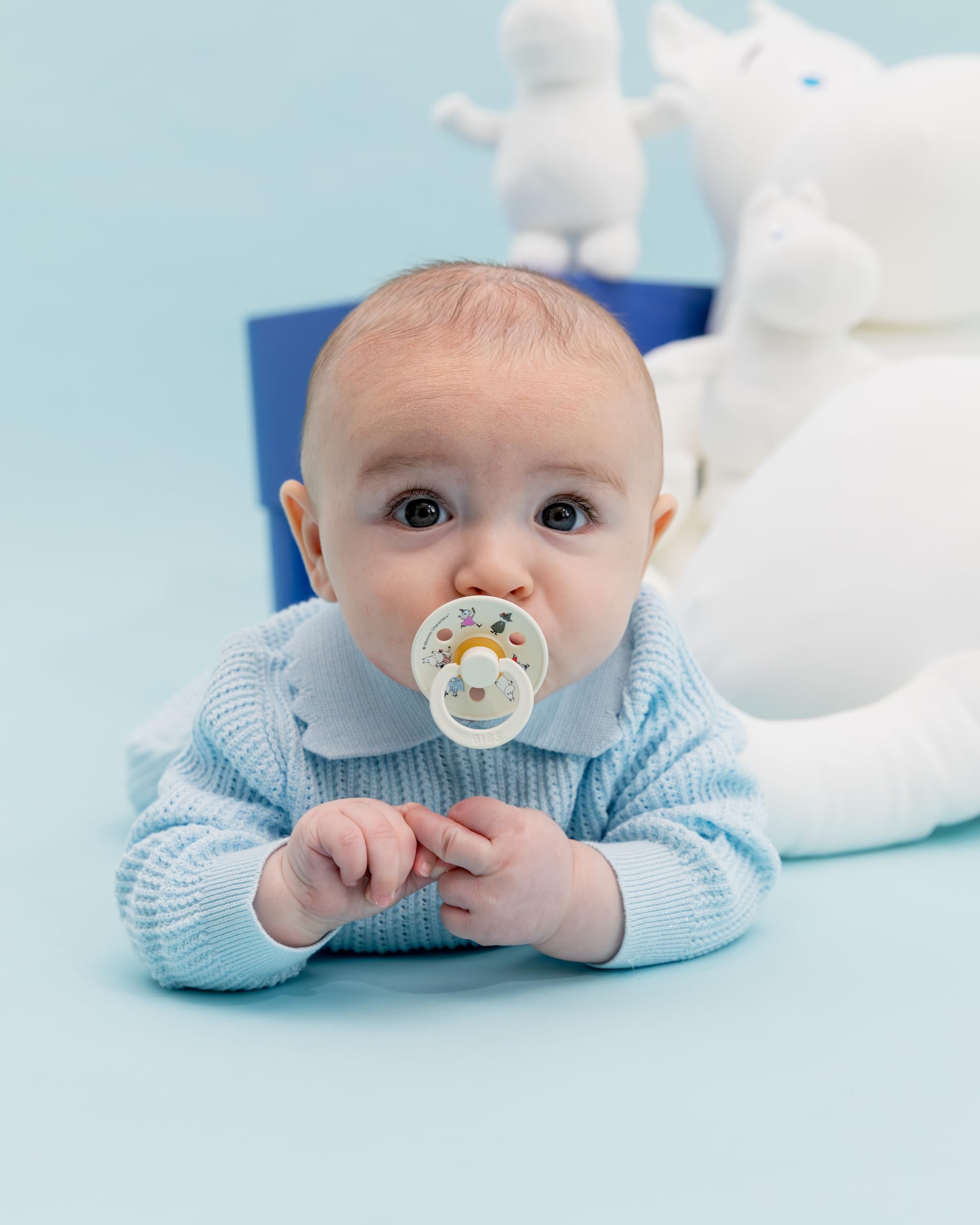 BIBS BPA-free pacifier; safe material choice for babies