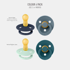 BIBS natural latex pacifier design highlights comfort and Danish craftsmanship