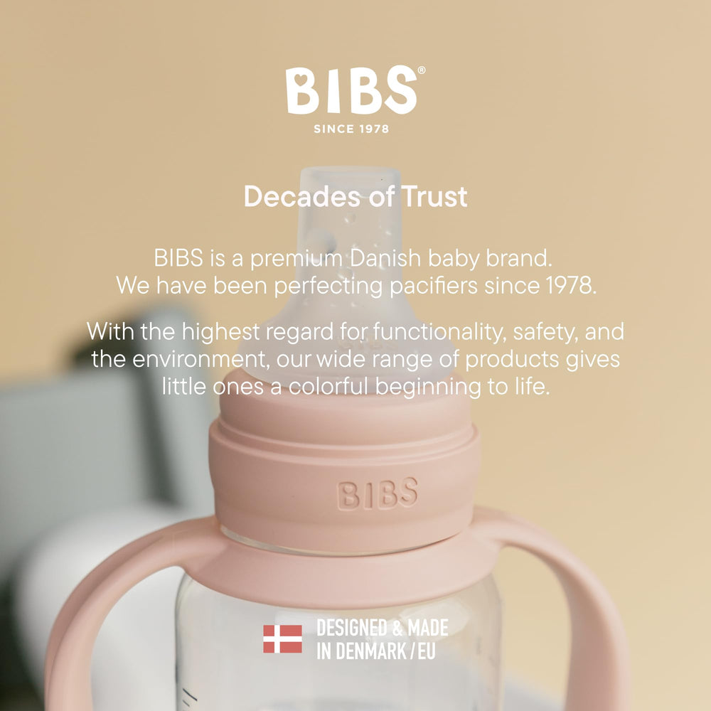 BIBS Sippy Bottle Sage compact lightweight design for on-the-go hydration.