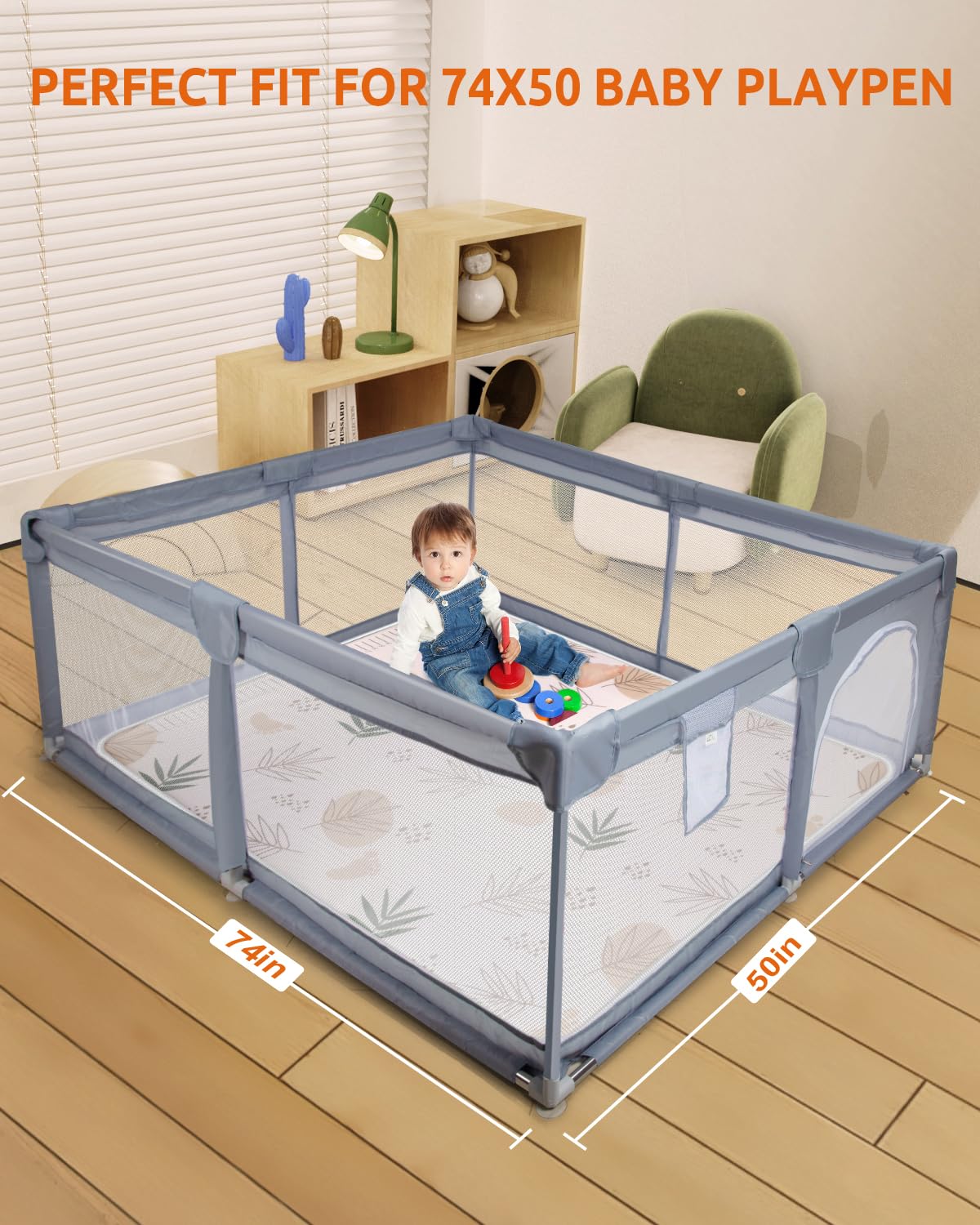 BICESTE large play area suitable for indoor and outdoor use