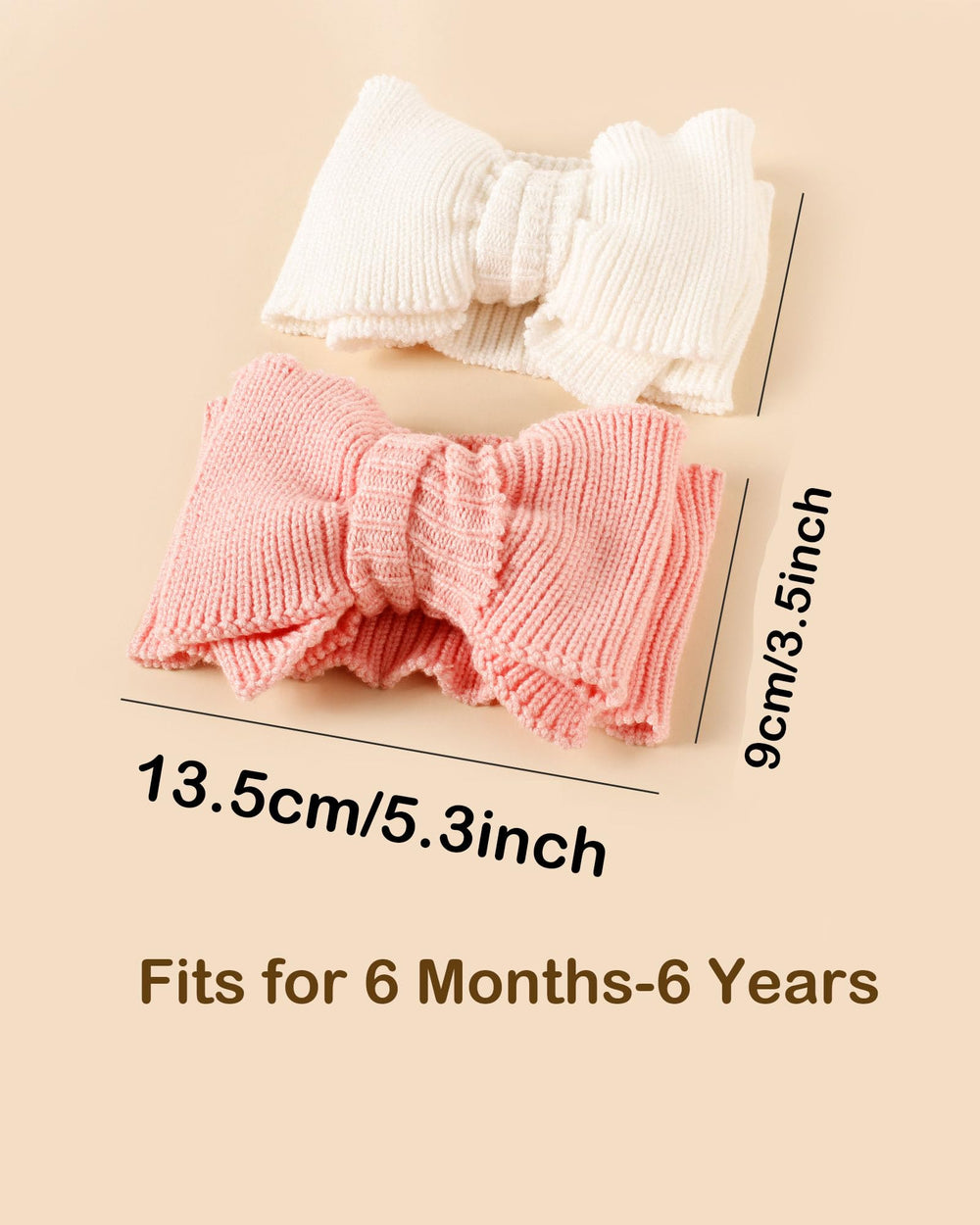 Bidadary soft nylon fabric headband soft feel for delicate skin