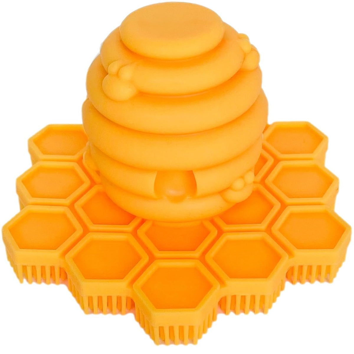 Big Bee ScrubBEE hands image highlights gentle cleansing for independent hand washing
