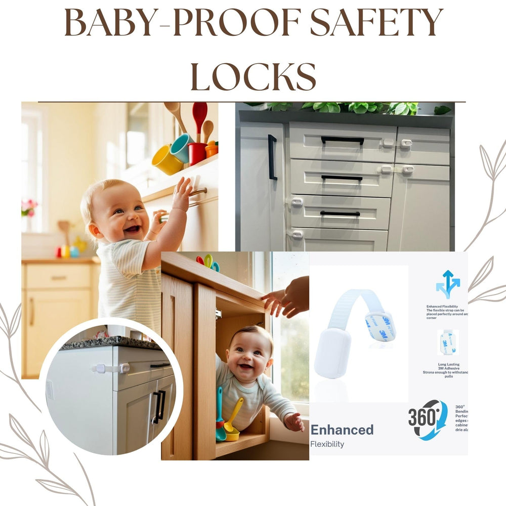 Big Best drawer lock prevents little fingers from opening drawers