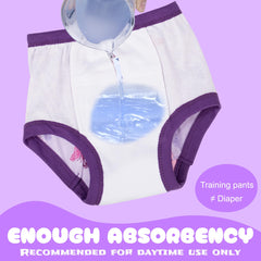 BIG ELEPHANT multi-layer leakproof design helps contain minor accidents during potty training.