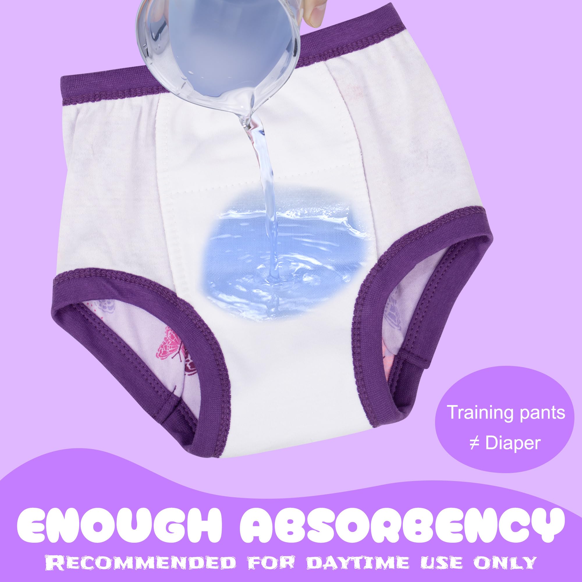 BIG ELEPHANT multi-layer leakproof structure helps manage small accidents during potty training.