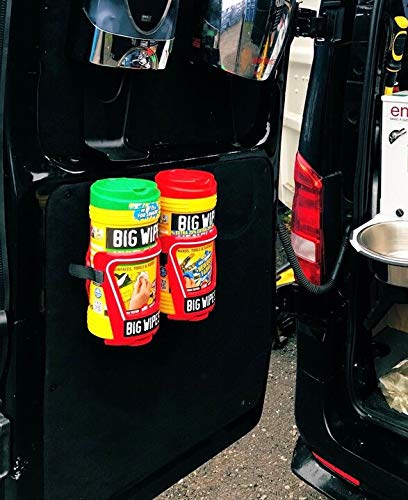 BIG WIPES robust polycarbonate bracket offers durable, long-lasting support.