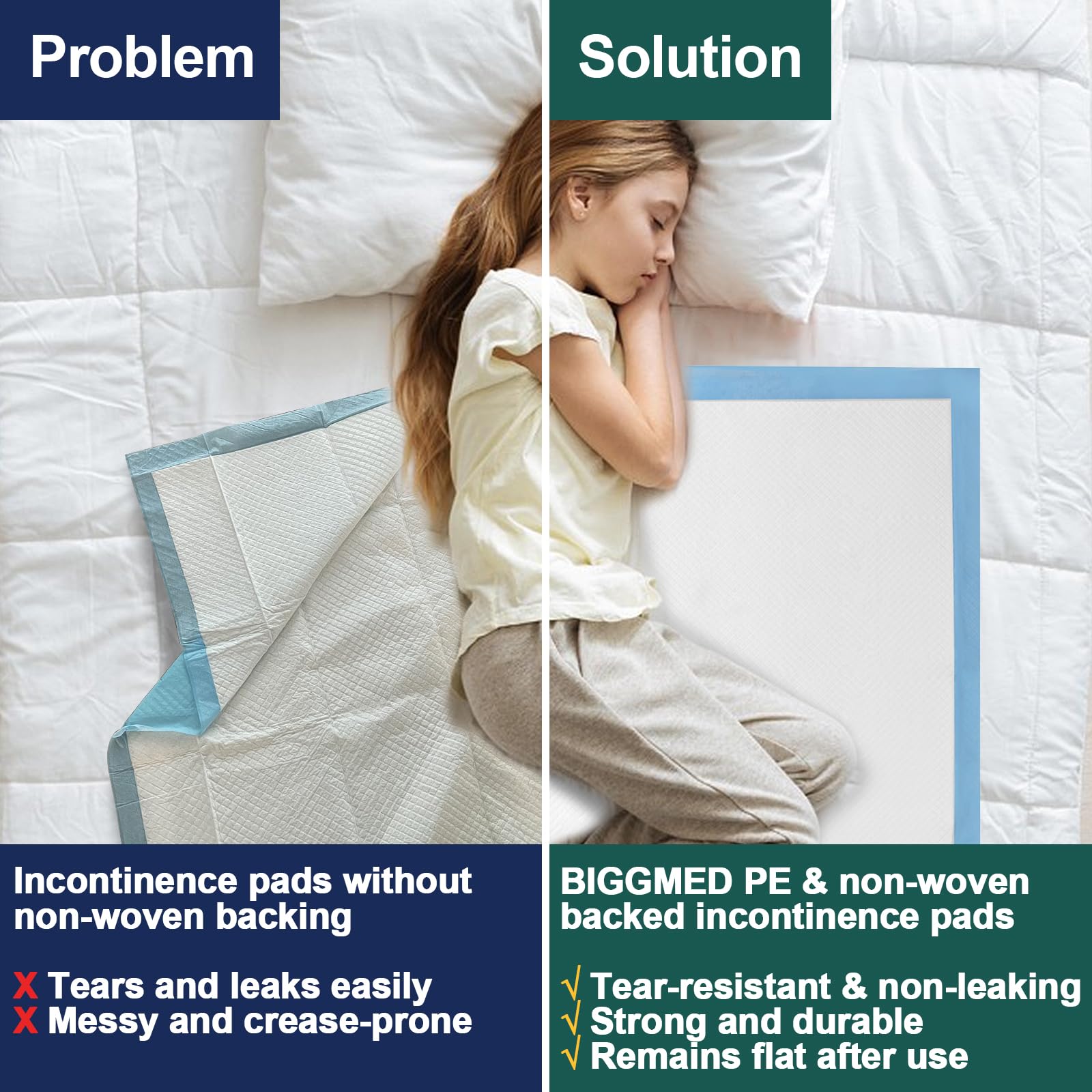 BIGGMED 100-count pack offers reliable protection for families.