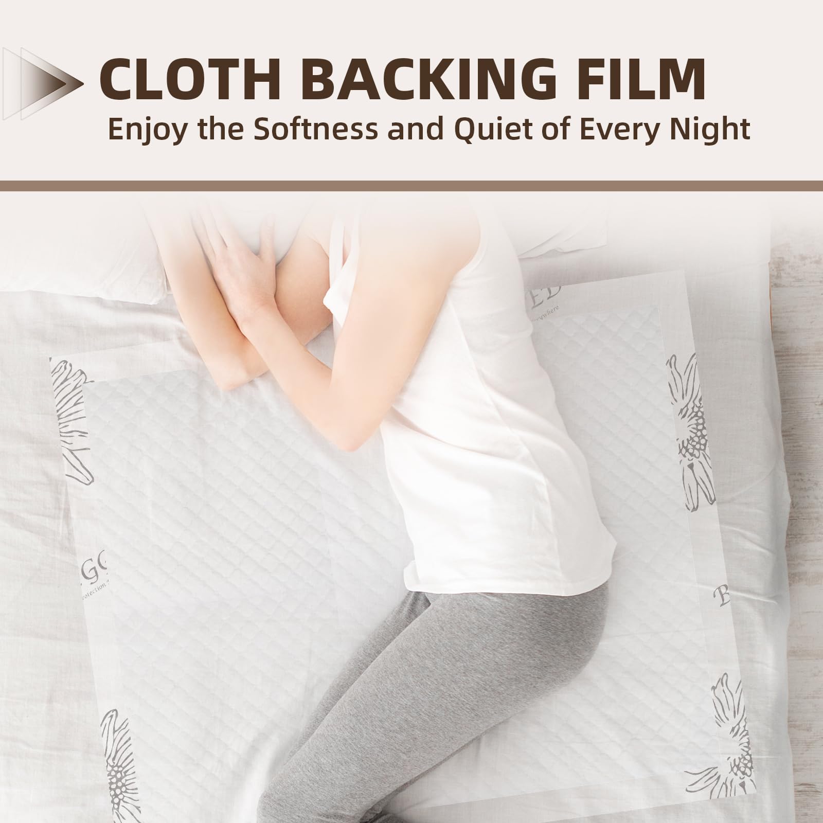 BIGGMED heavy-duty underpads kid-elderly care suitable for home hospice