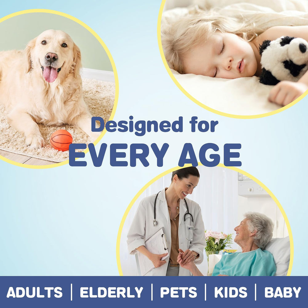 BIGGMED soft fluff core provides gentle protection for skin.