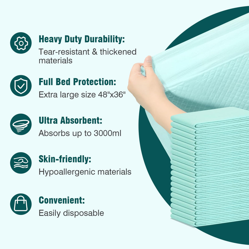 BIGGMED soft top layer remains gentle on skin for comfort