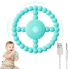 BIKCANP vibrating sensory teether close-up for gentle teething relief