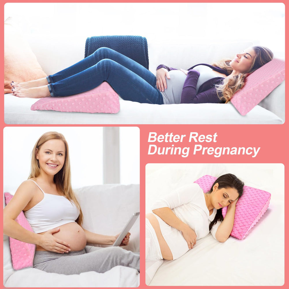 BiKontrun travel-friendly wedge pillow goes wherever you rest.
