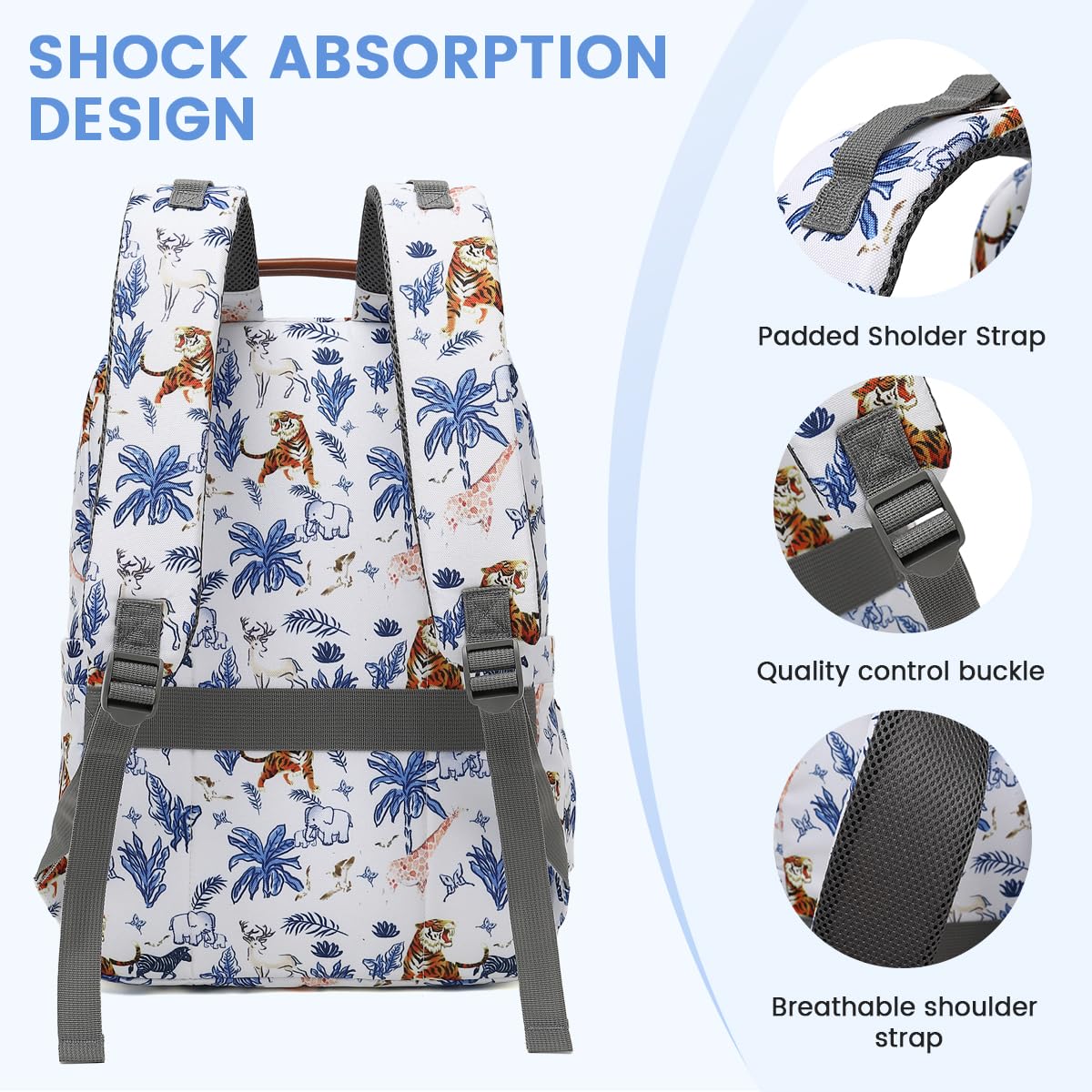 BILLITON MASHI diaper bag with removable changing pad