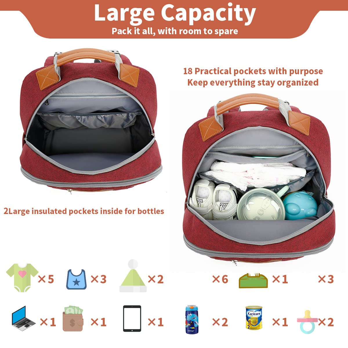 Billiton Mashi interior organization shows multiple compartments for quick gear access.
