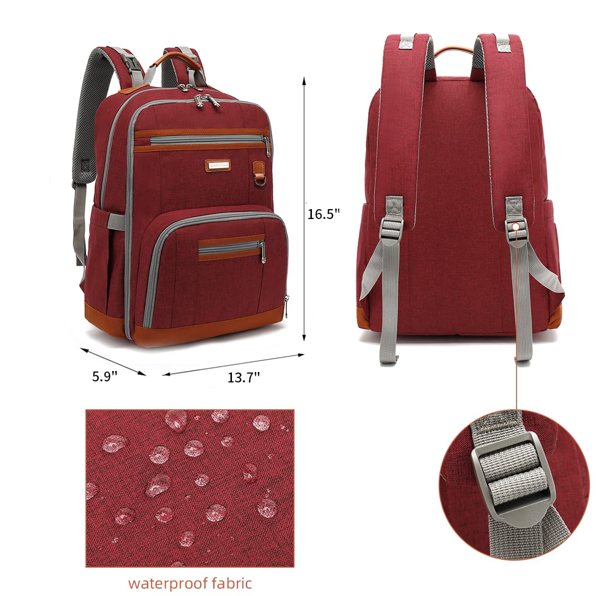 Billiton Mashi stroller straps let you attach securely during walks.