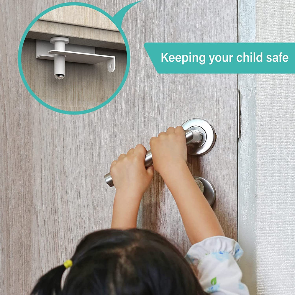 BILLROAD door top lock keeping rooms secured while allowing entry on demand.