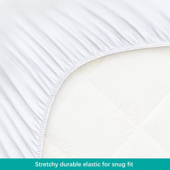 Biloban bassinest protector quiet surface minimizes noise during baby movement