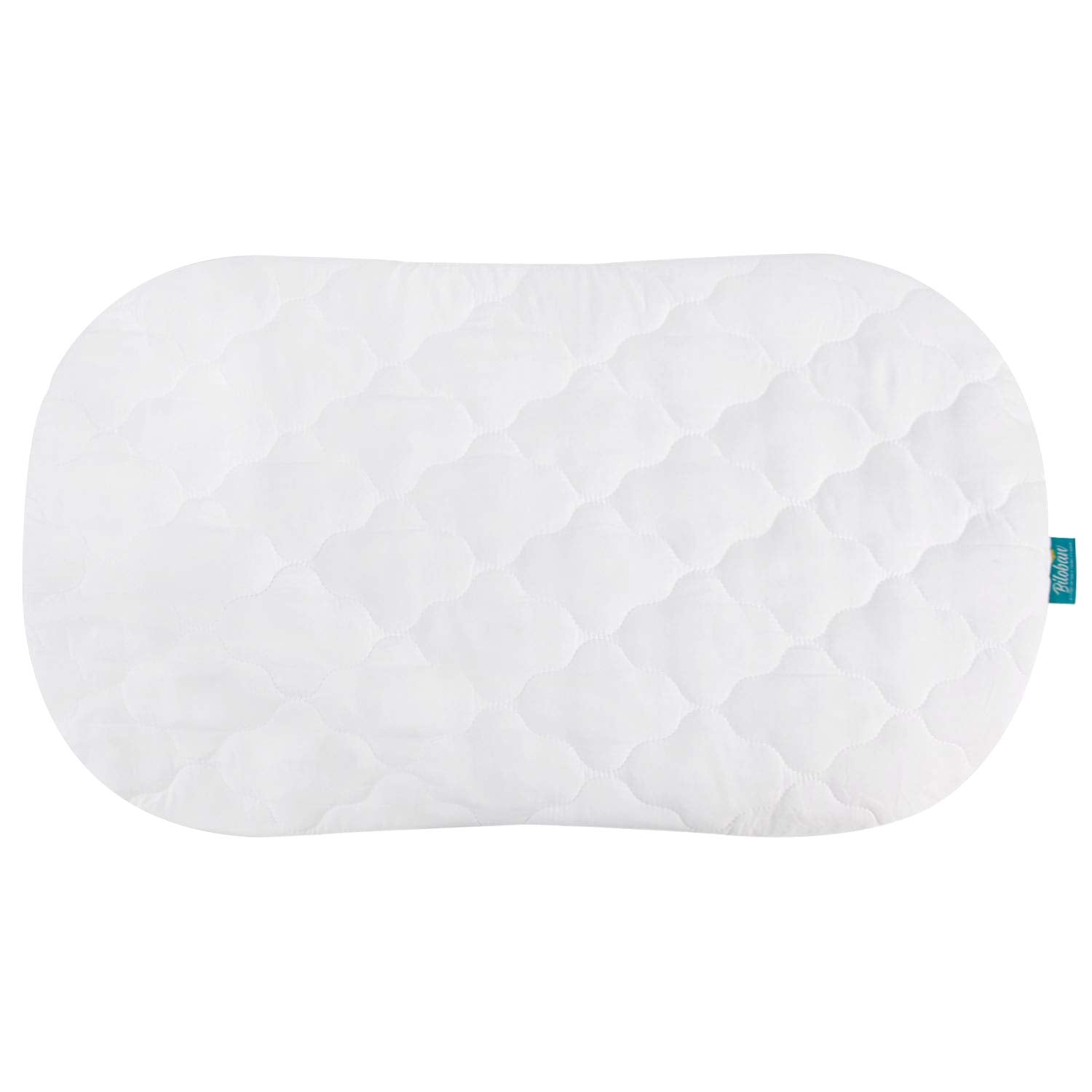 Biloban bassinet mattress cover waterproof protects Halo Bassinest from spills and bed-wetting