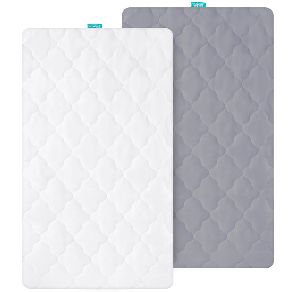 Biloban bassinet mattress pad cover 18x36 fits cradle bassinet for snug comfort.