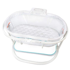 Biloban waterproof bassinet pad cover for Luminate guards against spills.