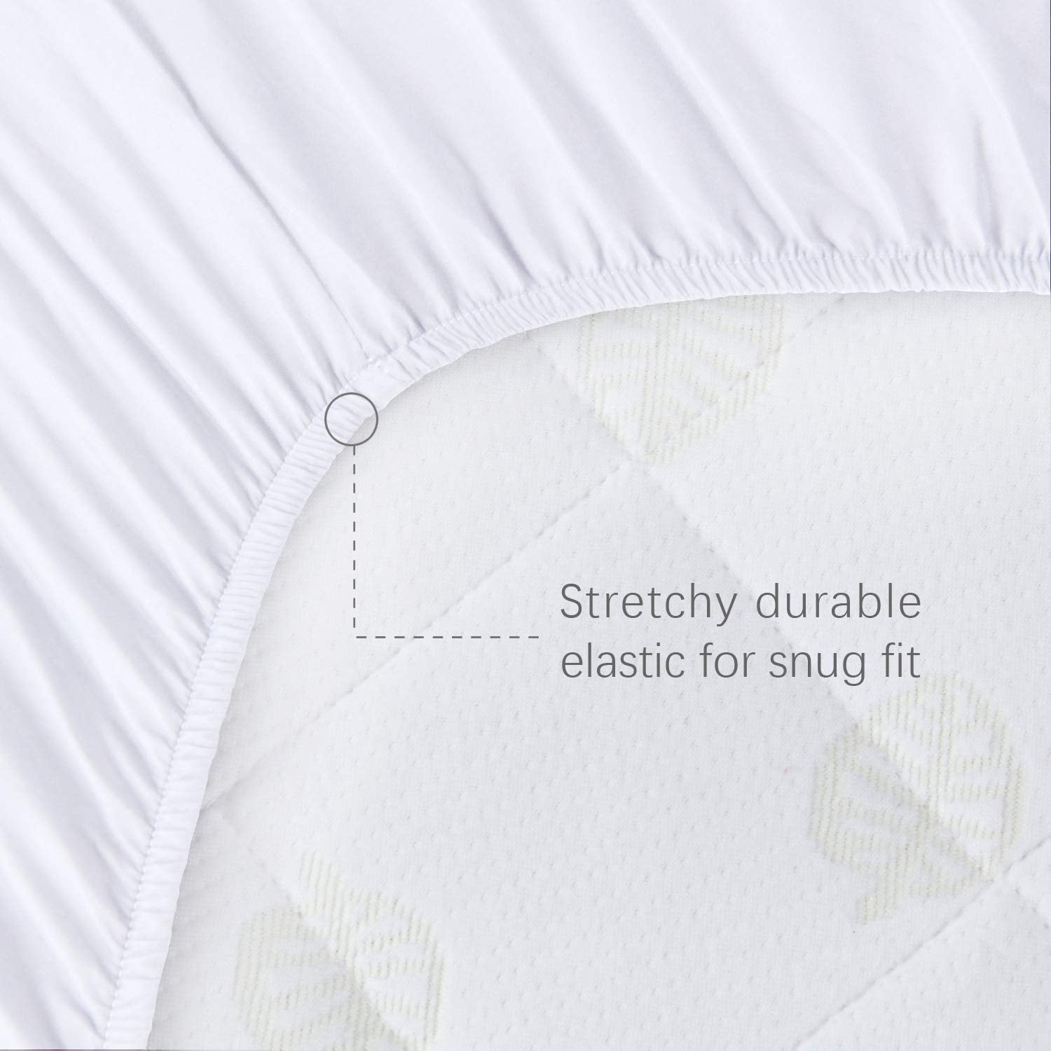 Biloban 2-pack pad cover designed to fit TCBunny bassinet with snug protection.