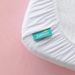 Biloban bassinet sheet fits HARPA Cuddly 3-in-1 33x19 with breathable gentle comfort