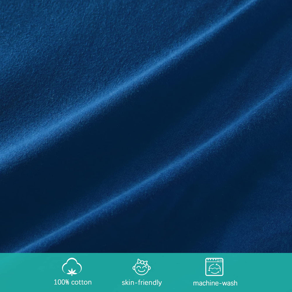 Biloban bassinet sheet elastic-edge ensures all-around secure fit