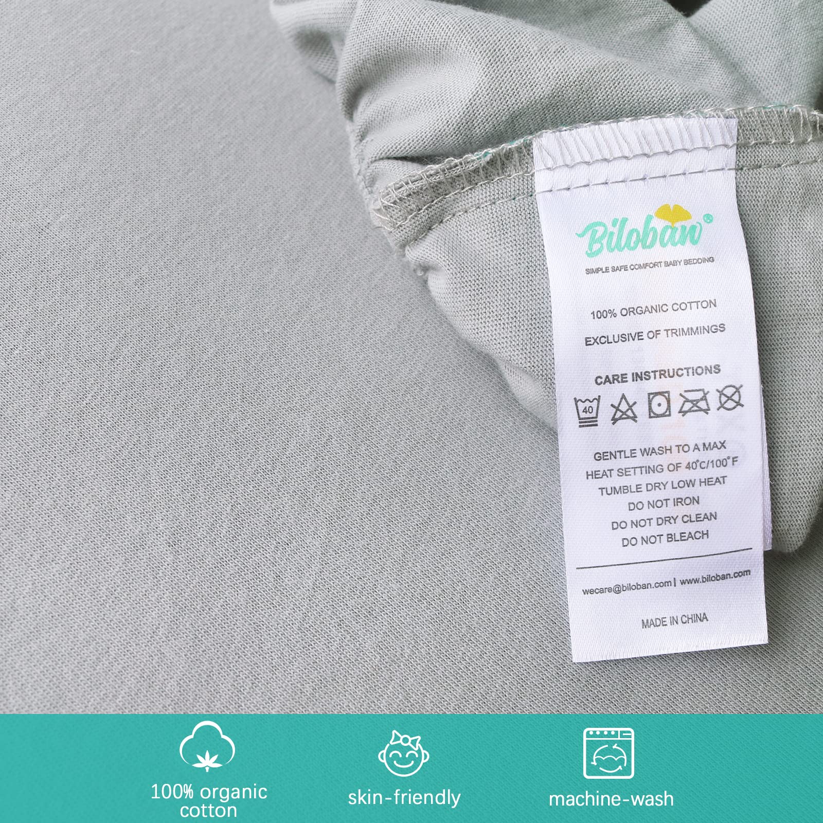 Biloban bassinet sheet two-pack ready for quick changes