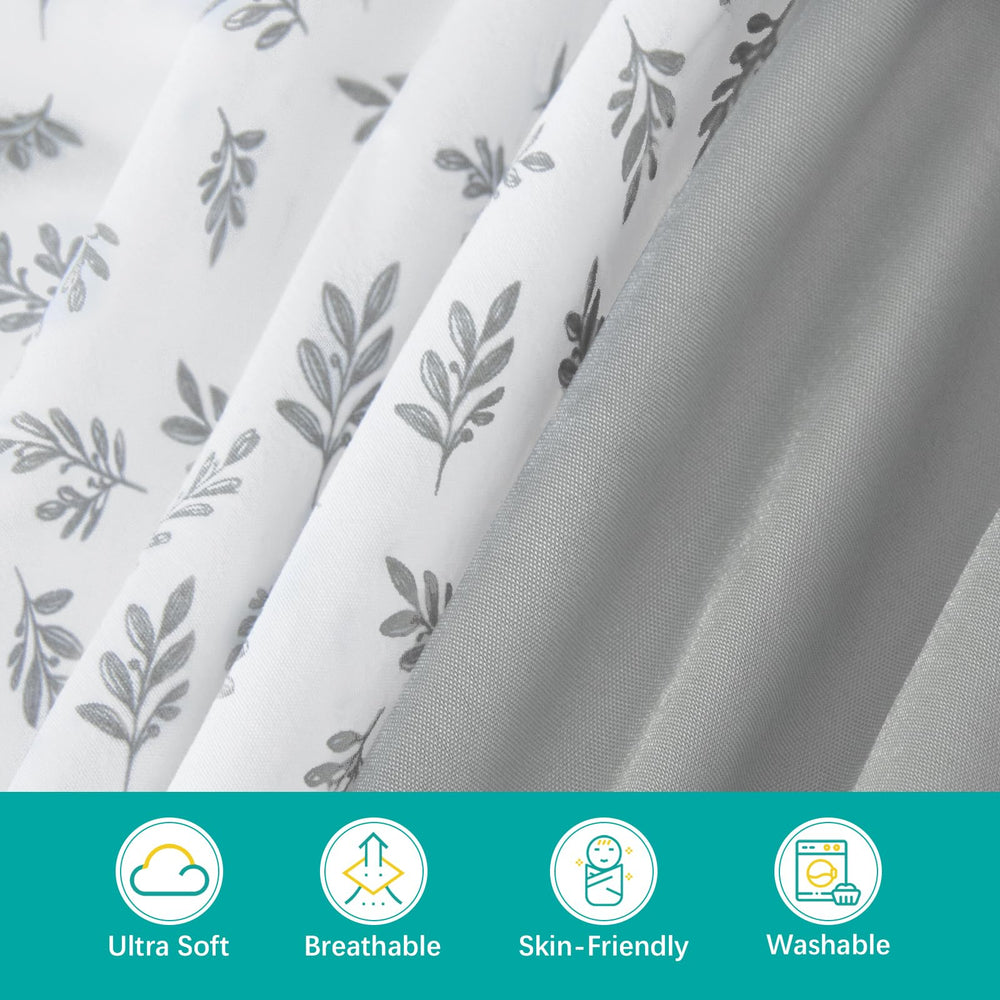 Biloban bassinet sheets chicco-lullaGo fit ensures snug, secure mattress.