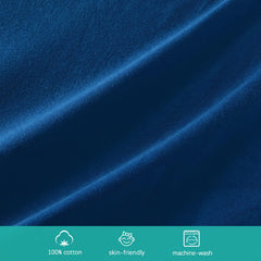 Elastic-edge Biloban fitted sheet keeps the sheet in place
