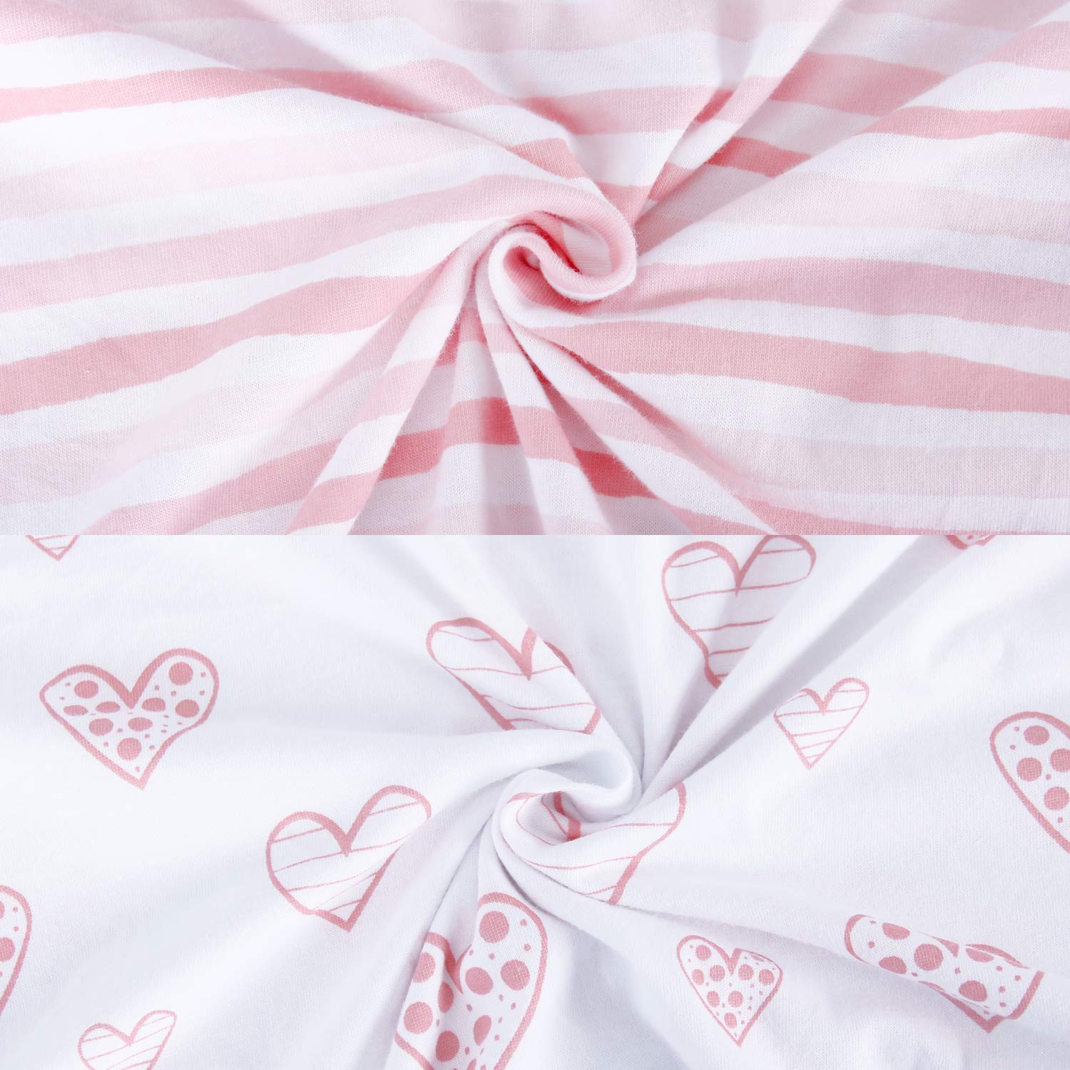 Fully fitted Biloban bassinet sheet with elastic edge stays securely in place
